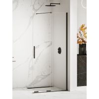 New Trendy Smart Black ścianka prysznicowa walk-in 90 cm czarny mat/szkło przezroczyste EXK-4190