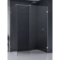 New Trendy Eventa kabina prysznicowa walk-in 120x90 cm chrom połysk/szkło przezroczyste EXK-4654