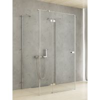 New Trendy Reflexa kabina prysznicowa 100x100 cm kwadratowa lewa chrom połysk/szkło przezroczyste EXK-5217