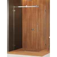 New Trendy Softi X kabina prysznicowa 140x110 cm prostokątna lewa chrom połysk/szkło przezroczyste EXK-5317