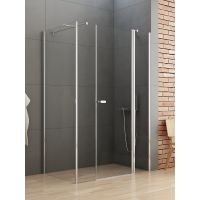 New Trendy New Soleo kabina prysznicowa 120x90 cm prostokątna chrom połysk/szkło przezroczyste K-0374