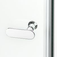 New Trendy New Soleo kabina prysznicowa 120x110 cm prostokątna chrom połysk/szkło przezroczyste K-0647