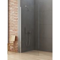 New Trendy New Soleo ścianka prysznicowa walk-in 110 cm chrom połysk/szkło przezroczyste K-0741
