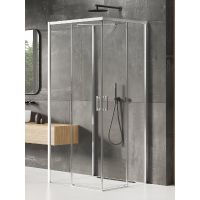 New Trendy Prime kabina prysznicowa 100x70 cm prostokątna chrom połysk/szkło przezroczyste K-1522