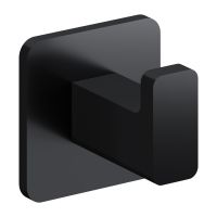 Omnires Nelson wieszak na ręcznik czarny mat NL80115BL