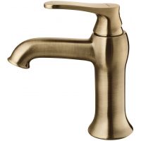 Omnires Art Deco bateria umywalkowa stojąca brąz antyczny AD5110BR