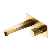 Omnires Contour bateria umywalkowa podtynkowa złoty szczotkowany CT8015GLB
