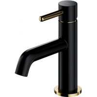 Omnires Y bateria umywalkowa stojąca czarna Y1210NBLGL