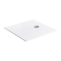 Omnires Aquapure brodzik kwadratowy 80x80 cm biały mat AQUAPURE80-KBM