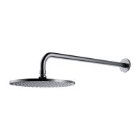 Omnires SlimLine deszczownica 25 cm okrągła z ramieniem nikiel WGSET1NI