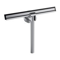 Omnires Uni ściągaczka wody z uchwytem ściennym nikiel szczotkowany UN10910NI