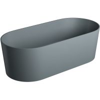 Omnires Ovo M+ wanna wolnostojąca 160x75 cm owalna ash grey OVOWWAG