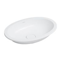 Omnires Shell M+ umywalka 48x31 cm owalna podblatowa biały mat SHELL480UPBM