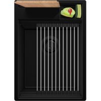 Primagran Oslo zlewozmywak granitowy 40 Pocket Multilevel O_OOFKC-001