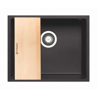 Pyramis Tetragon komora podwieszana 50x40 cm czarny 070217501D