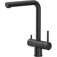 Quadron Ellen bateria kuchenna do filtra wody stojąca czarna pure carbon 3673512_BLM