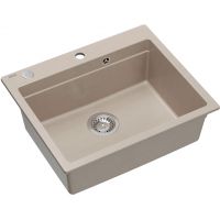 Quadron Kurt 110 zlewozmywak GraniteQ 59,5x50 cm beżowy HCQ5052BEZP