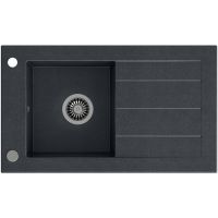 Quadron Will zlewozmywak GraniteQ 77,2x46 cm czarny HCQW7846CZK