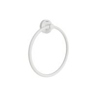 Ravak Kona wieszak na ręcznik okrągły biały mat X07P1314