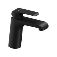 Ravak Flat bateria umywalkowa stojąca czarna X070173