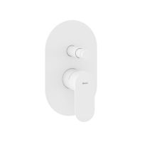 Ravak Eleganta bateria wannowo-prysznicowa podtynkowa biały mat X070261