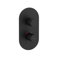 Ravak Espirit bateria wannowo-prysznicowa podtynkowa z termostatem czarna X070286