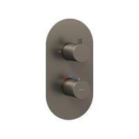 Ravak Espirit bateria wannowo-prysznicowa podtynkowa z termostatem grafit szczotkowany X070323