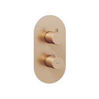 Ravak Espirit bateria wannowo-prysznicowa podtynkowa z termostatem złota X070360