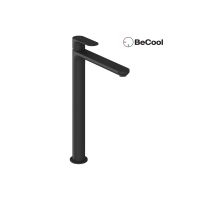 Ravak Eleganta bateria umywalkowa stojąca BeCool czarny mat X070421