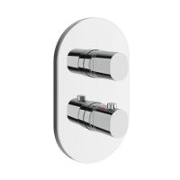 Ravak Chrome II bateria wannowo-prysznicowa podtynkowa termostatyczna chrom X070457
