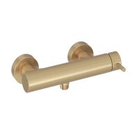 Ravak Espirit bateria prysznicowa ścienna złoto szczotkowane X070604