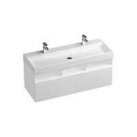 Ravak Natural szafka 120 cm podumywalkowa wisząca biały połysk X000001053