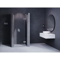 Ravak SmartLine SMSD2-120 A-P drzwi prysznicowe 120 cm uchylne prawe chrom/szkło przezroczyste 0SPGAA00Z1
