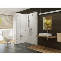 Ravak Brillant BSDPS-80/80 L kabina prysznicowa 80x80 cm kwadratowa lewa chrom/szkło przezroczyste 0UL44A00Z1