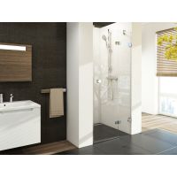 Ravak Brillant BSD2-90 P drzwi prysznicowe 90 cm wnękowe prawe chrom/szkło przezroczyste 0UP7AA00Z1