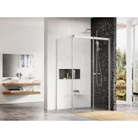Ravak Matrix MSDPS-120/80 R kabina prysznicowa 120x80 cm prostokątna prawa satyna/szkło przezroczyste 0WPG4U00Z1