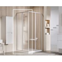 Ravak Supernova SRV2-90 S drzwi prysznicowe 90 cm przesuwne częściowe 1/2 satyna/szkło grape 14V70UO2ZG