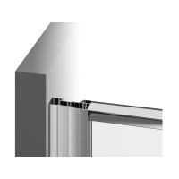 Ravak Nexty kabina prysznicowa 90x90 cm półokrągła srebrny połysk/szkło przezroczyste 3O677C00Z1