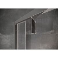 Ravak Nexty kabina prysznicowa 90x90 cm półokrągła srebrny połysk/szkło przezroczyste 3O677C00Z1