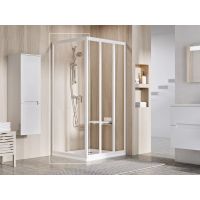 Ravak Supernova APSS-90 ścianka prysznicowa 90 cm biały/szkło przezroczyste 940701R2Z1