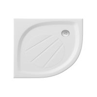 Ravak Galaxy PRO Elipso Pro-100 brodzik 100x100 cm półokrągły biały XA23AA01010