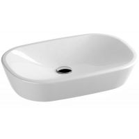 Ravak Ceramic O umywalka 60x40 cm nablatowa biała XJX01160001