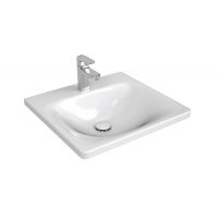 Ravak Balance umywalka 50x46,5 cm prostokątna meblowa biała XJX01250000