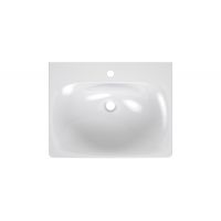 Ravak Balance umywalka 60x46,5 cm meblowa prostokątna biała XJX01260000