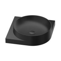 Ravak Yard umywalka 45x45 cm narożna czarna XJX0D045000