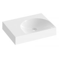 Ravak Lite umywalka 60x45 cm prostokątna meblowa biała XJXL1360000