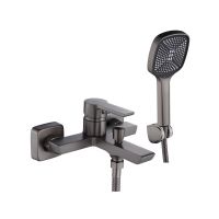 Rea Argus bateria wannowo-prysznicowa ścienna tytan REA-B8747