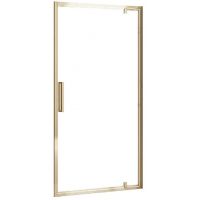 Rea Rapid Swing drzwi prysznicowe 100 cm złoty/szkło przezroczyste REA-K5619