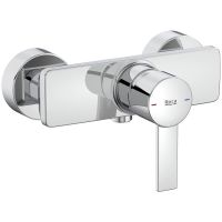 Roca Targa bateria prysznicowa ścienna chrom A5A215FC00