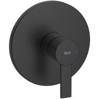 Roca Targa bateria prysznicowa podtynkowa czarny mat A5A2B5FNB0